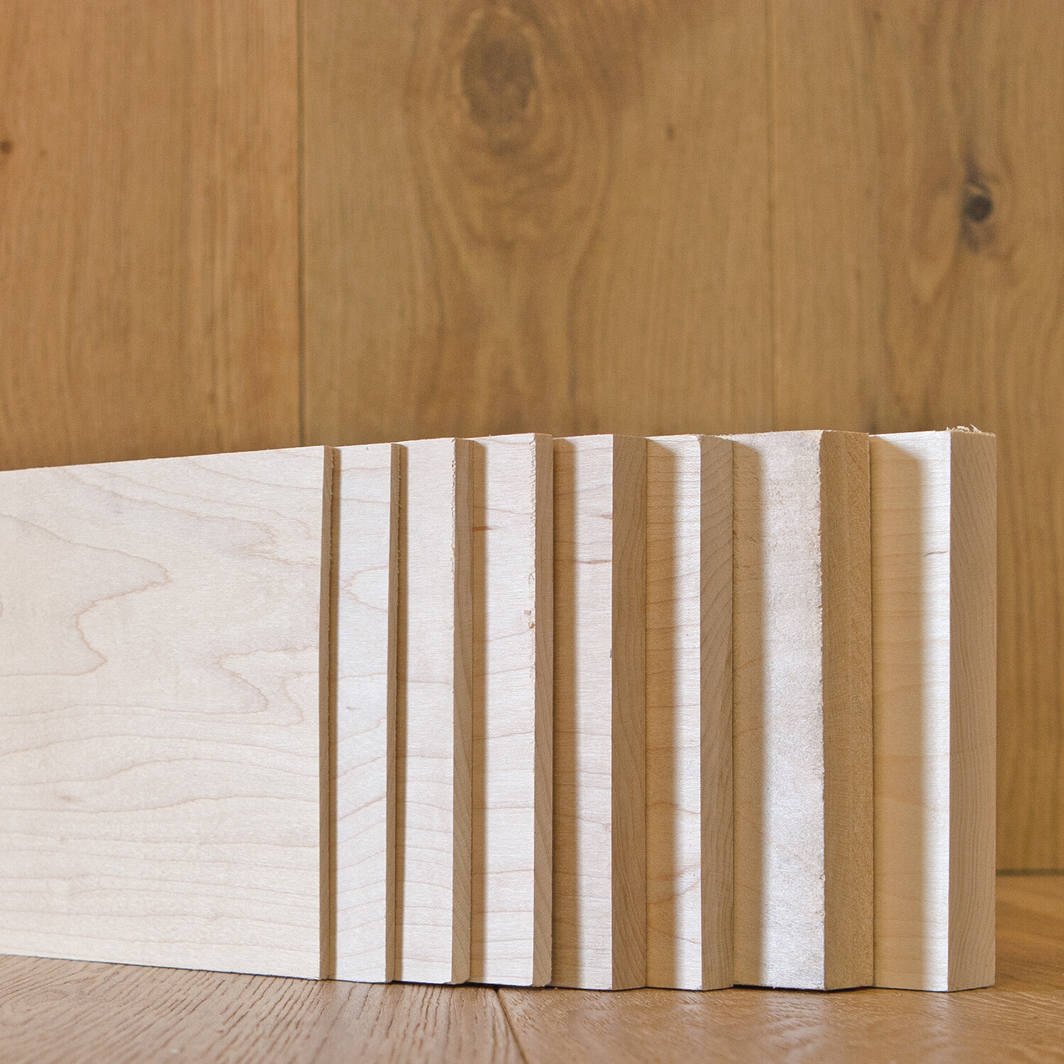 1/8", 1/4", 1/2" & 3/4" S4S Hard Maple Dimensional Lumber