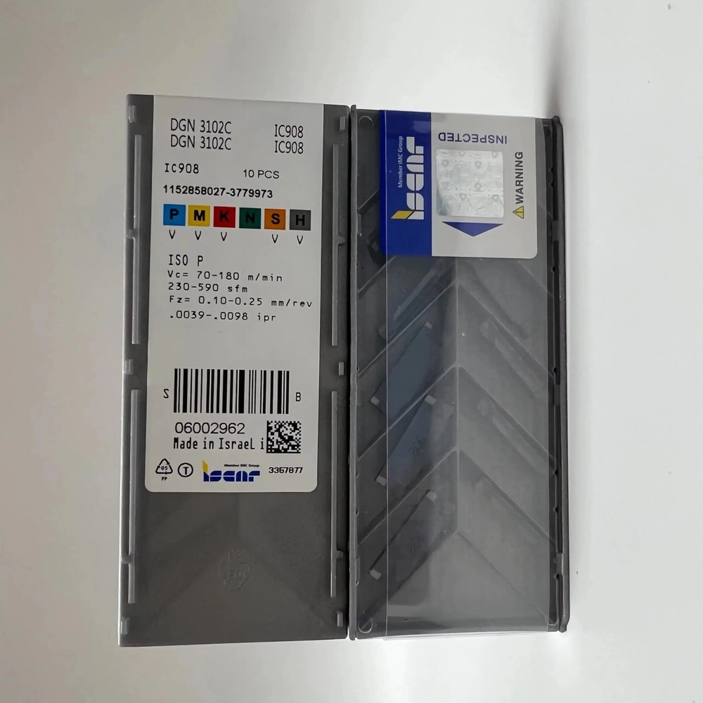 ISCAR / DGN3102C IC908 /  10 Pcs