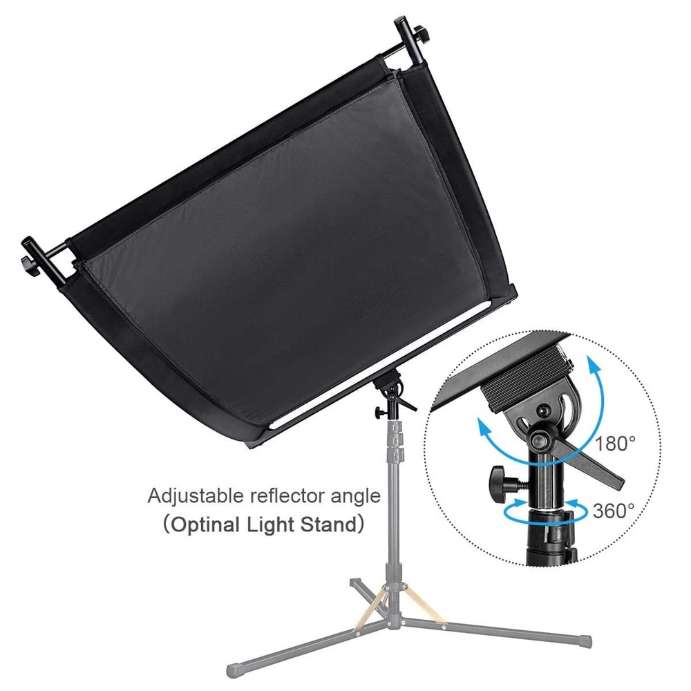 Light Reflector 70"x25.6"/178x65cm Arclight Curved Eyelighter Lighting Diffus...