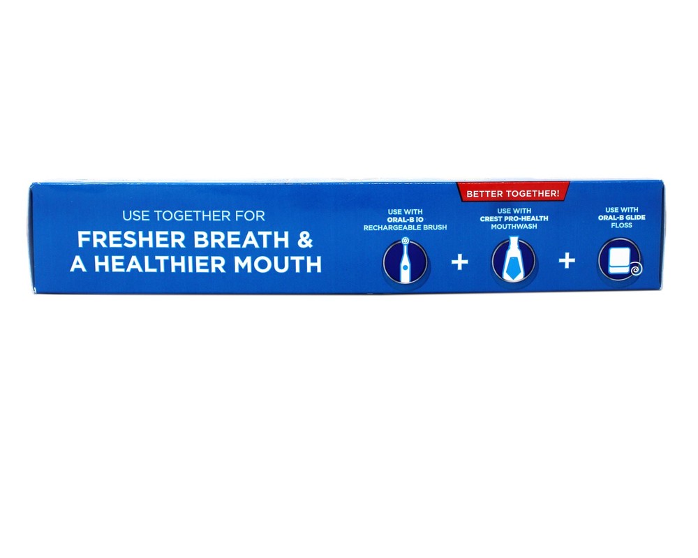 3 Pack - Crest Whitening Plus Deep Clean Toothpaste, Effervescent Mint, 5.4 OZ