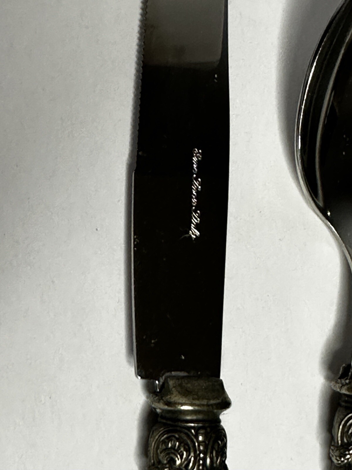 Eme Italy Flatware NAPOLEON TORTOISE 5pcs Place Setting Forks Spoons Knives