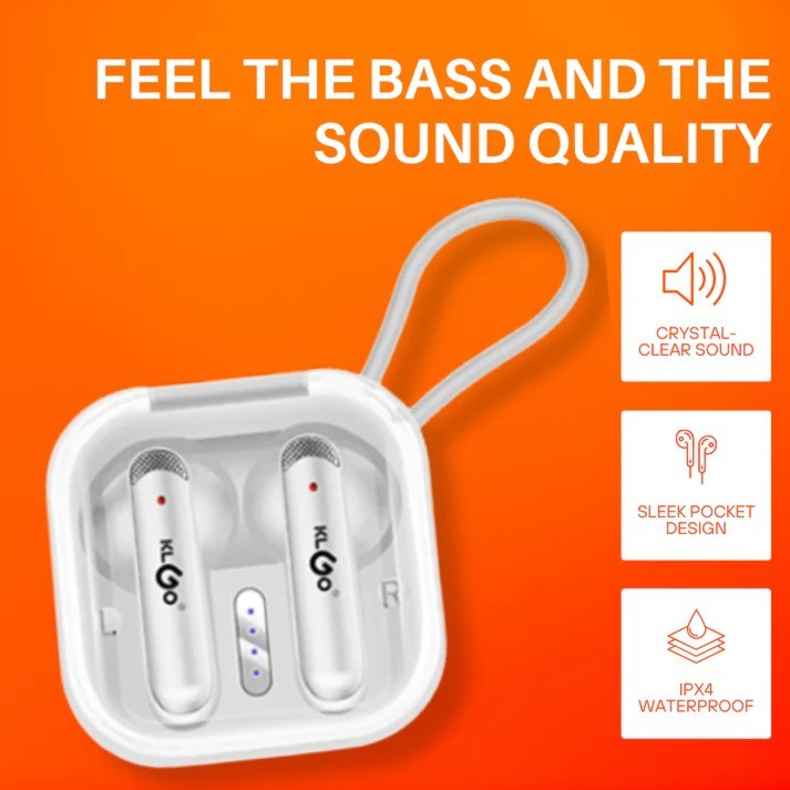KLGO Bluetooth Earphone Waterproof Wireless Earbuds