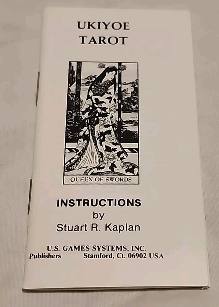 Vintage Ukiyoe Tarot Deck 1982 by Stuart Kaplan Complete w/ Instructions OOP