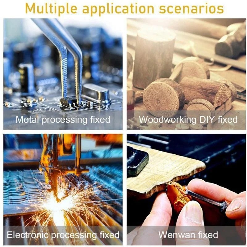 1 pc Small Mini Fixed Table top Work Bench Desk Clamp On Hobby 30mm