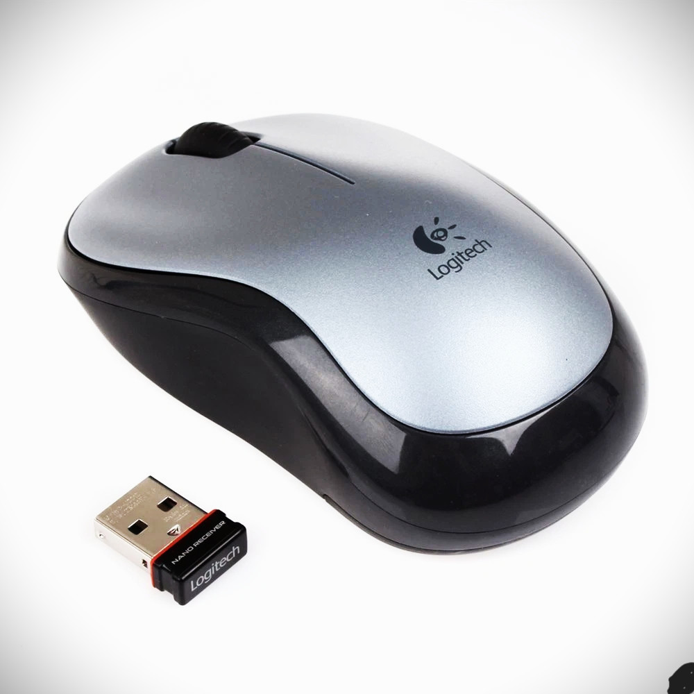 Logitech Wireless Mouse M185 Gray With USB Mini Receiver