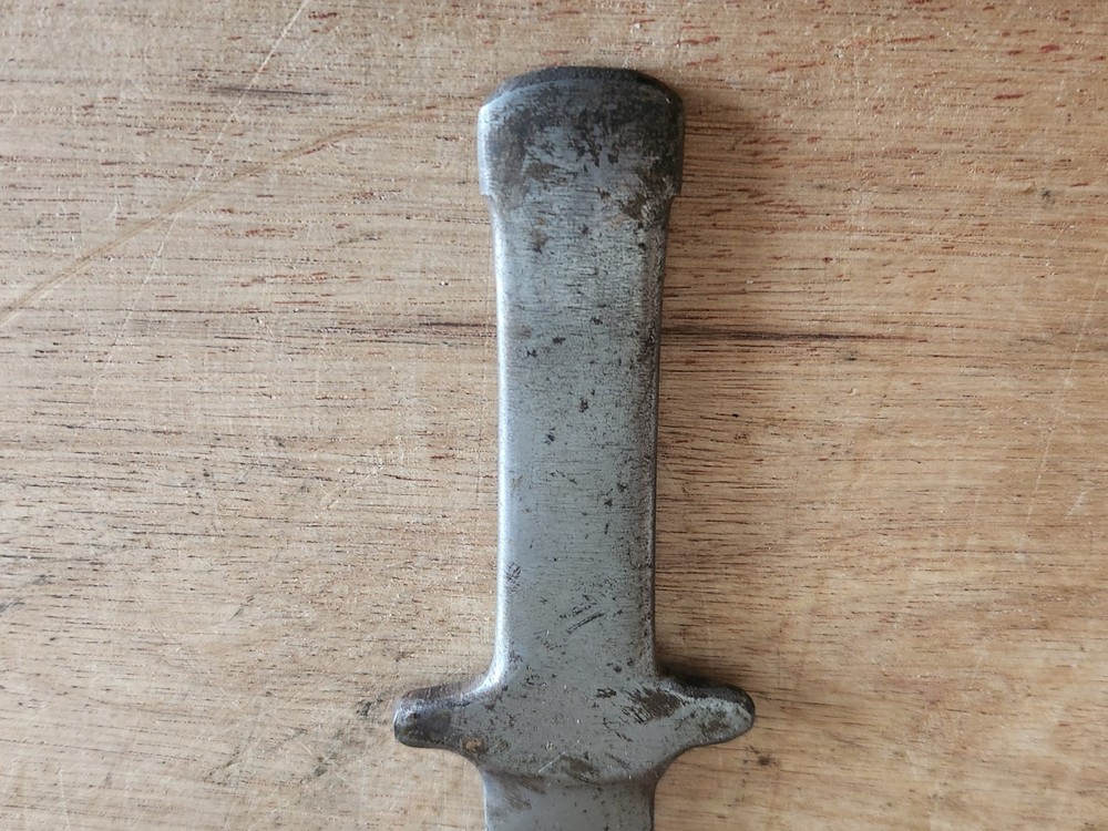 Fixed Blade Knife No Handle Not Sharp Broken Tip Unbranded Vintage HELP