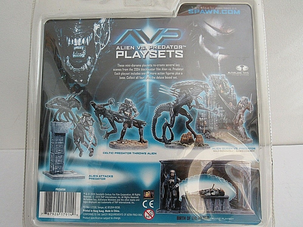 Alien Vs. Predator Playsets Predator with Base 2005 McFarlane Toys