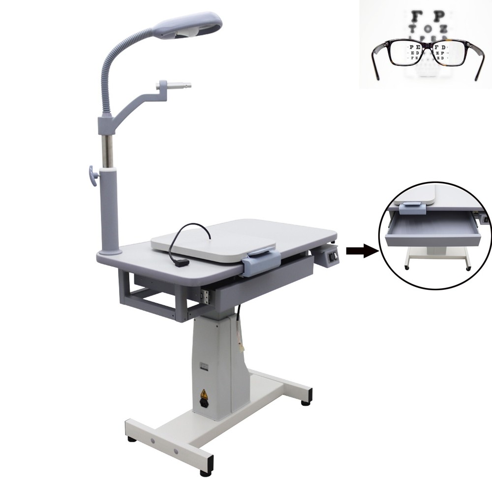 Automatic Optical Optometry Ophthalmic Eyeglass Test Stand Combined Table 110V