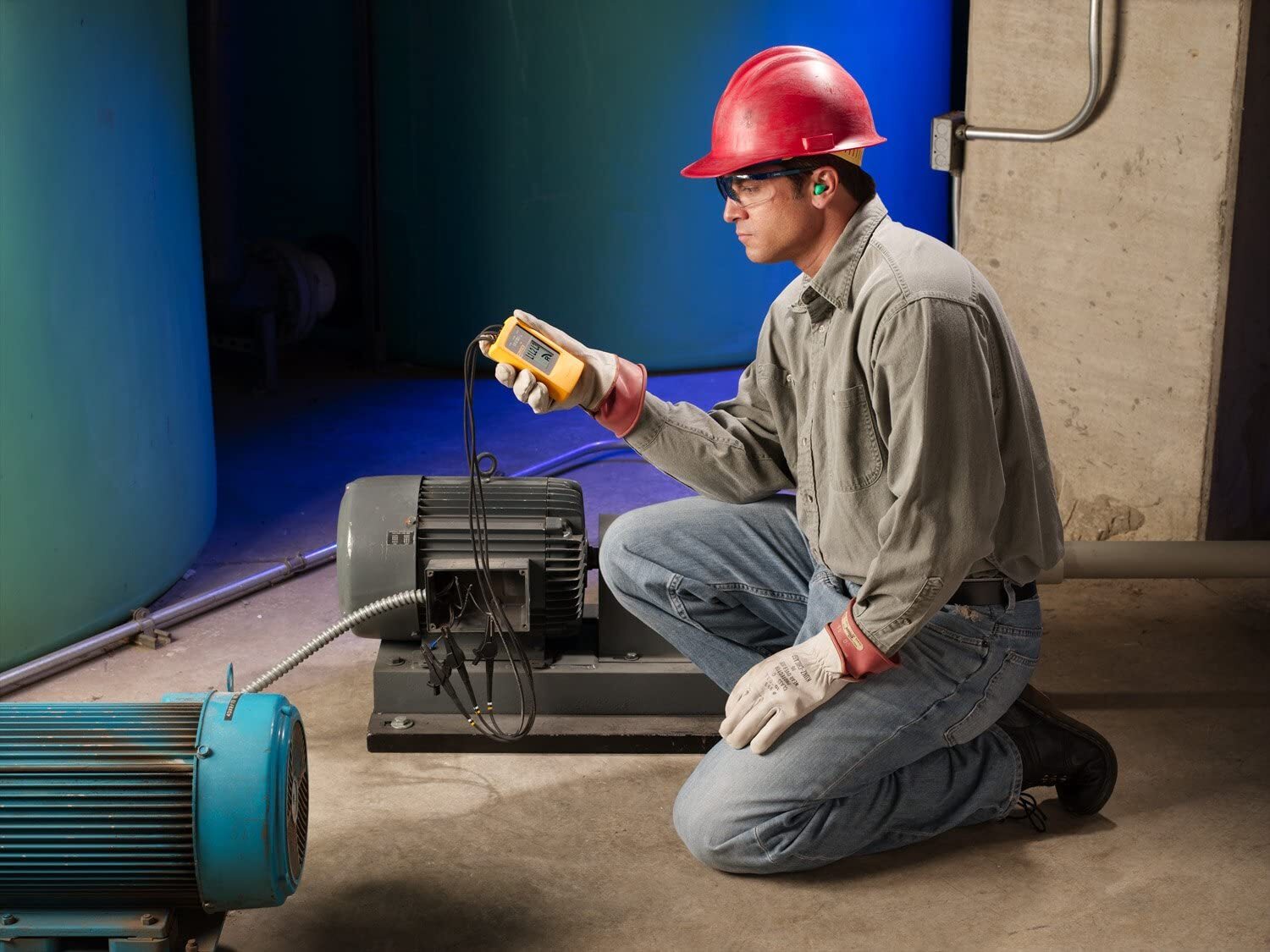 Fluke 9040 Digital Phase Rotation Indicator Tester Meters - Brand New