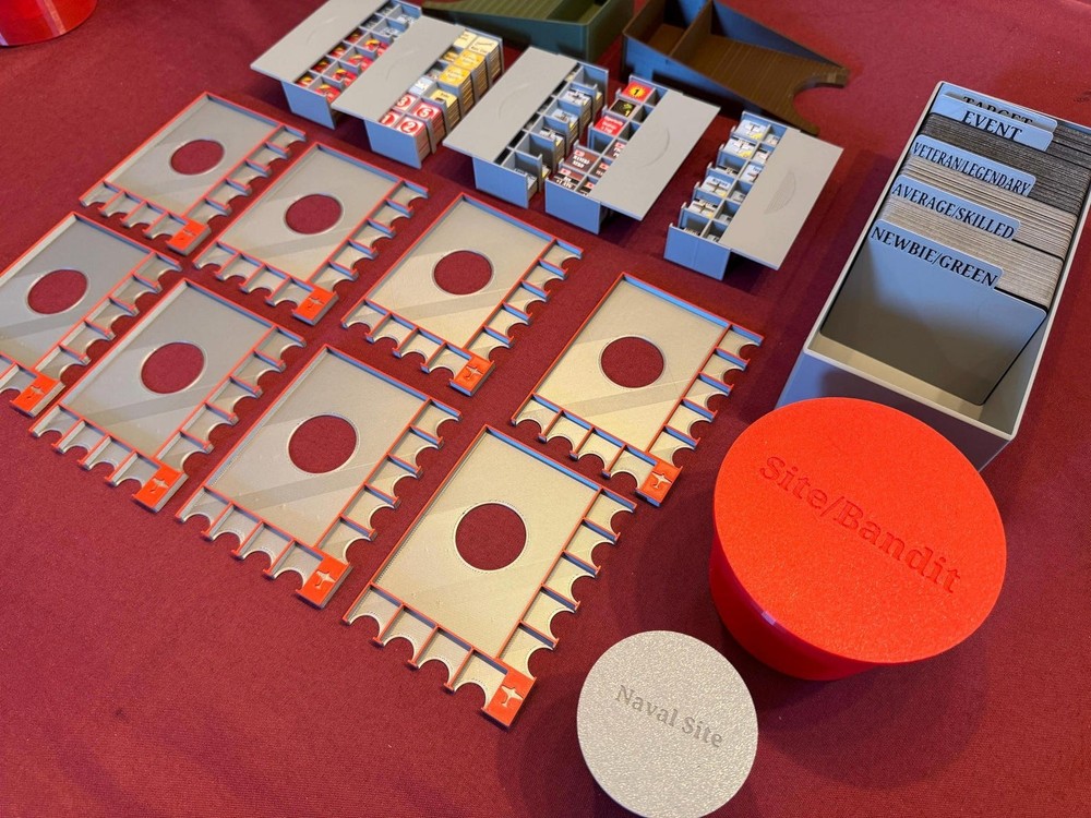 Zero Leader Compatible Game Organizer and Aircraft Trays