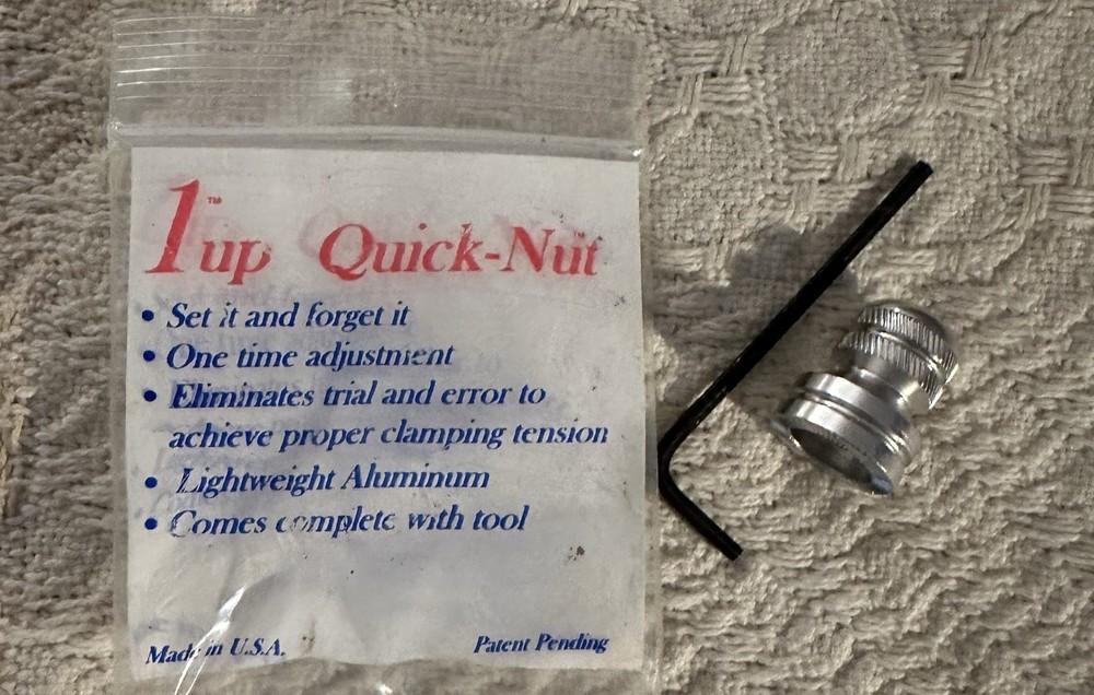 1up Quick-Nut 03617 1980s Set And Secure