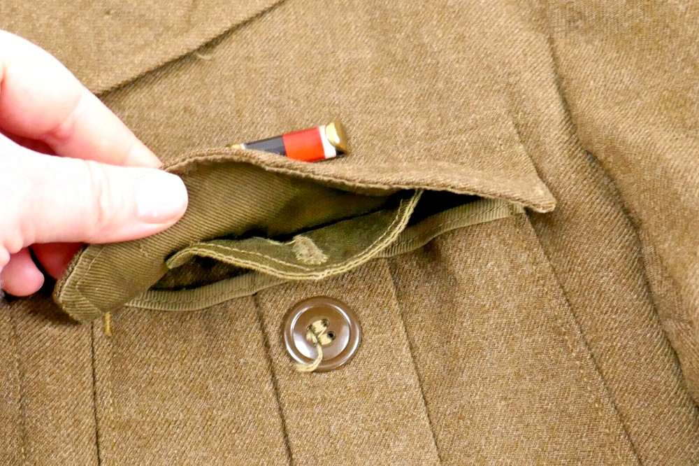 US Air Force Post-WWII IKE Jacket German Made Patch Ribbon