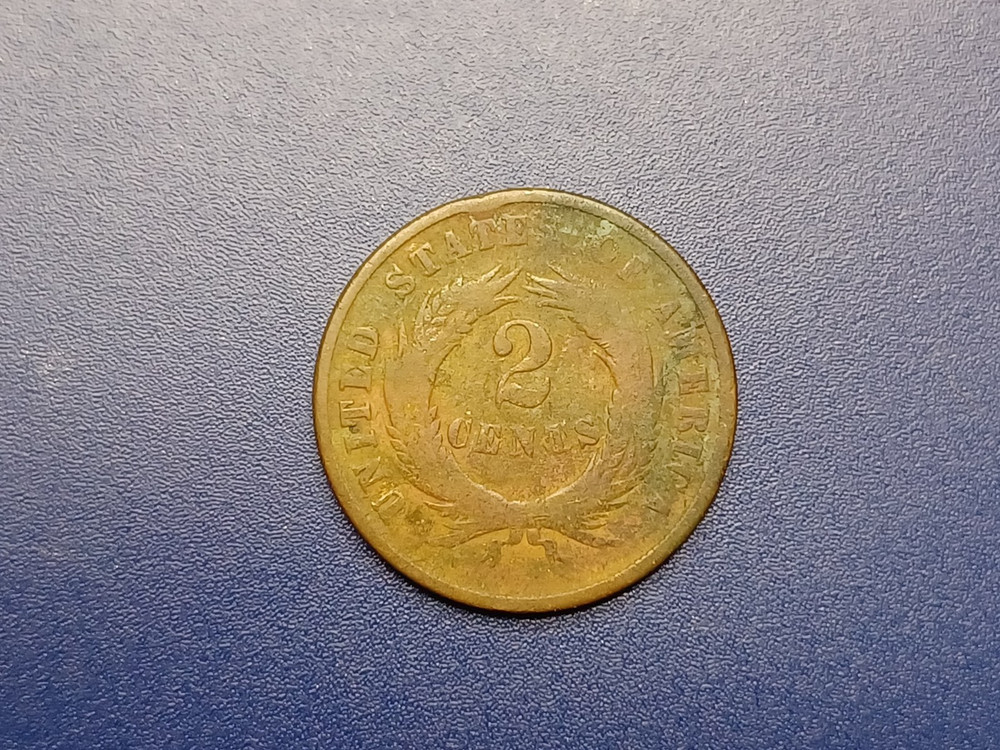 1870 Two Cent Piece