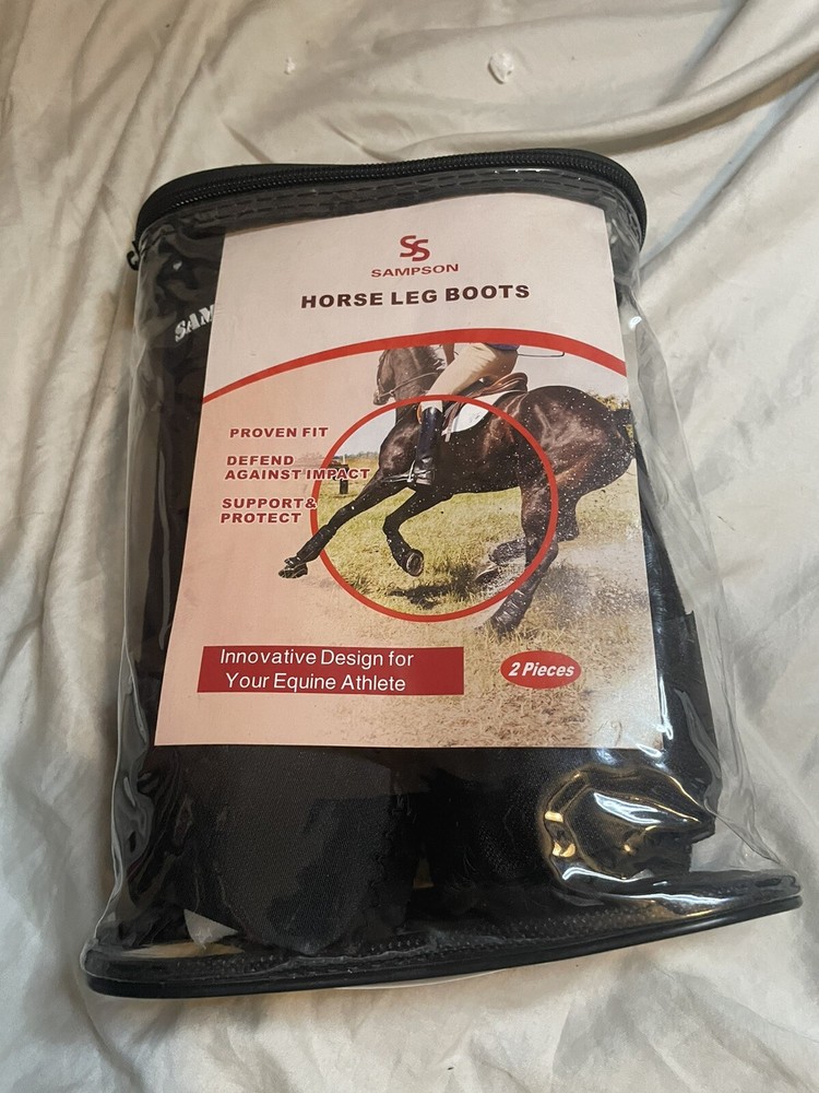 Sampson horse leg boots Size Medium