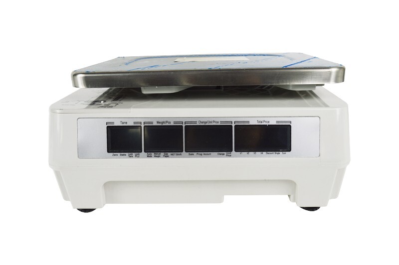 Digital Price Computing Scale Thermal Printer Label Supermarkets Food Scale 30KG