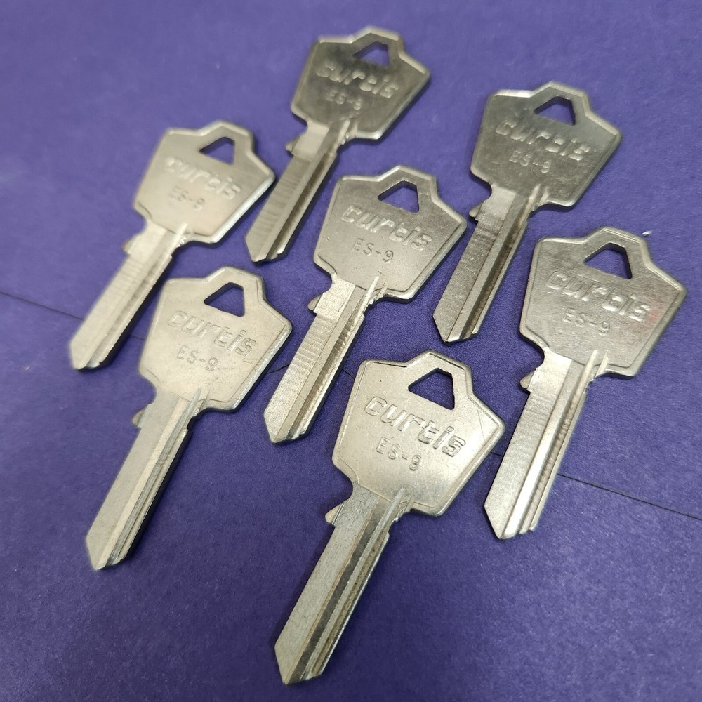 9 Curtis Key Blanks ES-9 Hon, ESP Mailbox | 1503