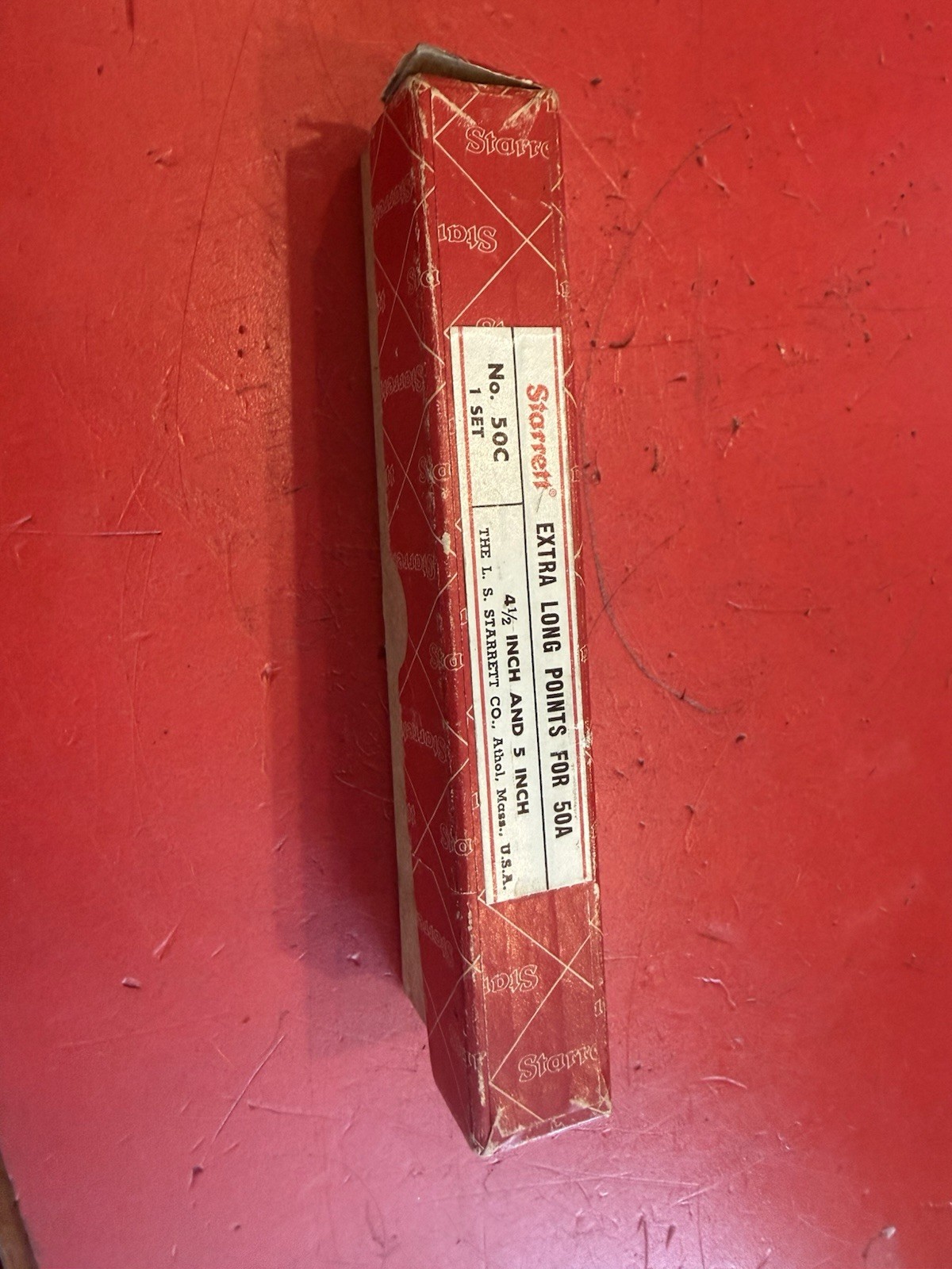Starrett No. 50 C Extra Long Points For 50 A