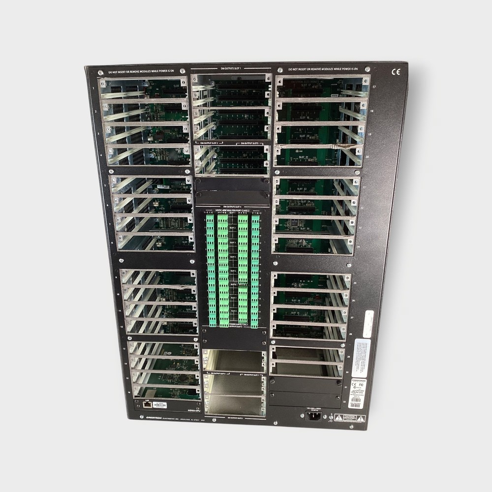 Crestron DM-MD32X32-RPS Distribution Matrix Without Input/ Output Cards