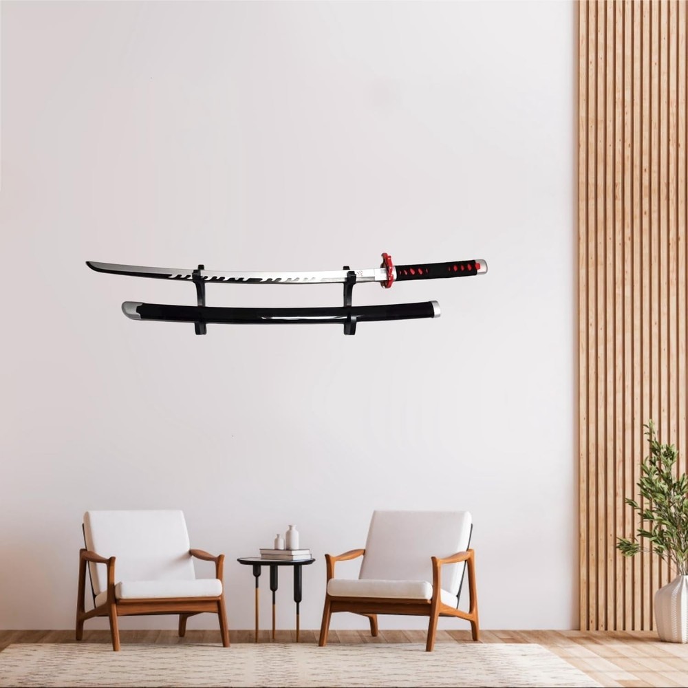 Sturdy Wall Mount Samurai Sword Hooks – Safeguard Your Collection Stylishly