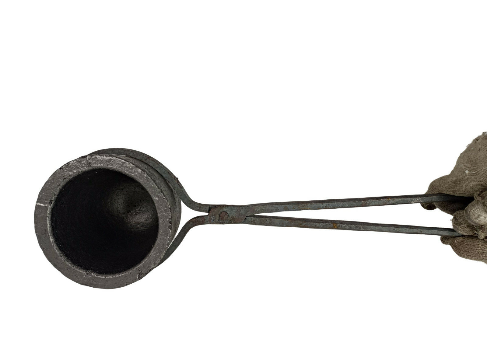 10 KG Crucible Tongs Set For Lifting and Pouring Fit Gas Metal Melting Furnace