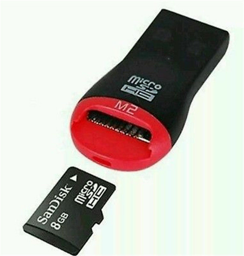 New Memory Card Reader Adapters to USB 2.0 Adapter for Micro SD SDHC SDXC TF