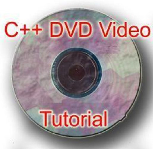 Microsoft C++ programming DVD VIDEO TUTORIAL ( CPP ANSI ISO )