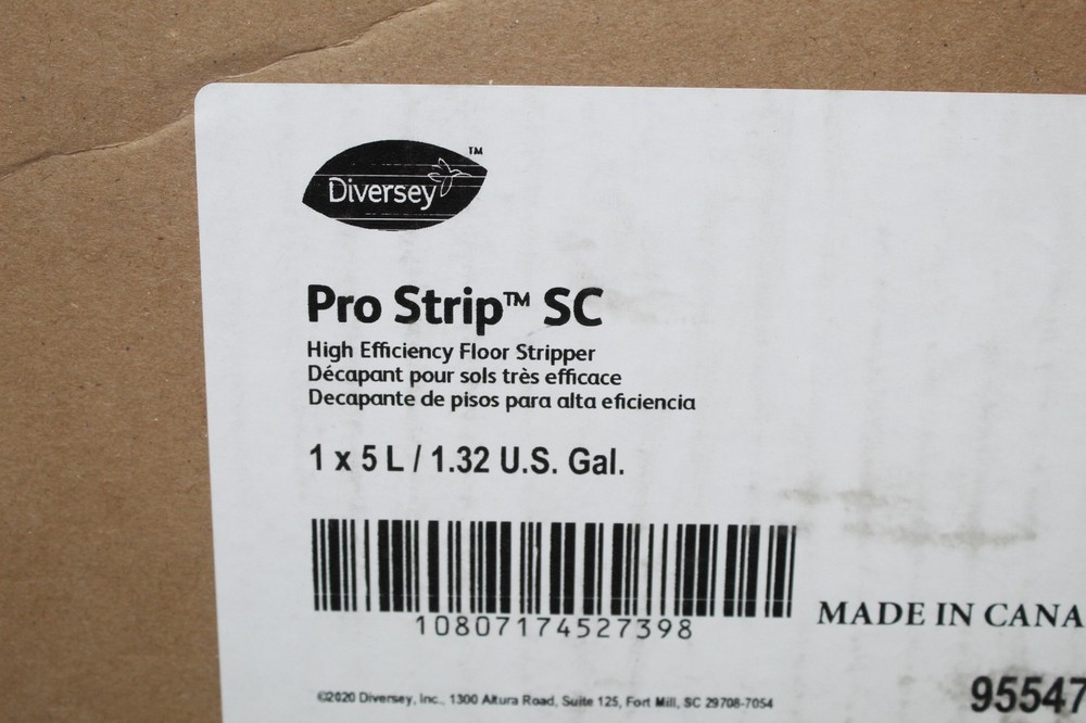 Diversey Pro Strip SC High Efficiency Floor Stripper 1 .32 Gal