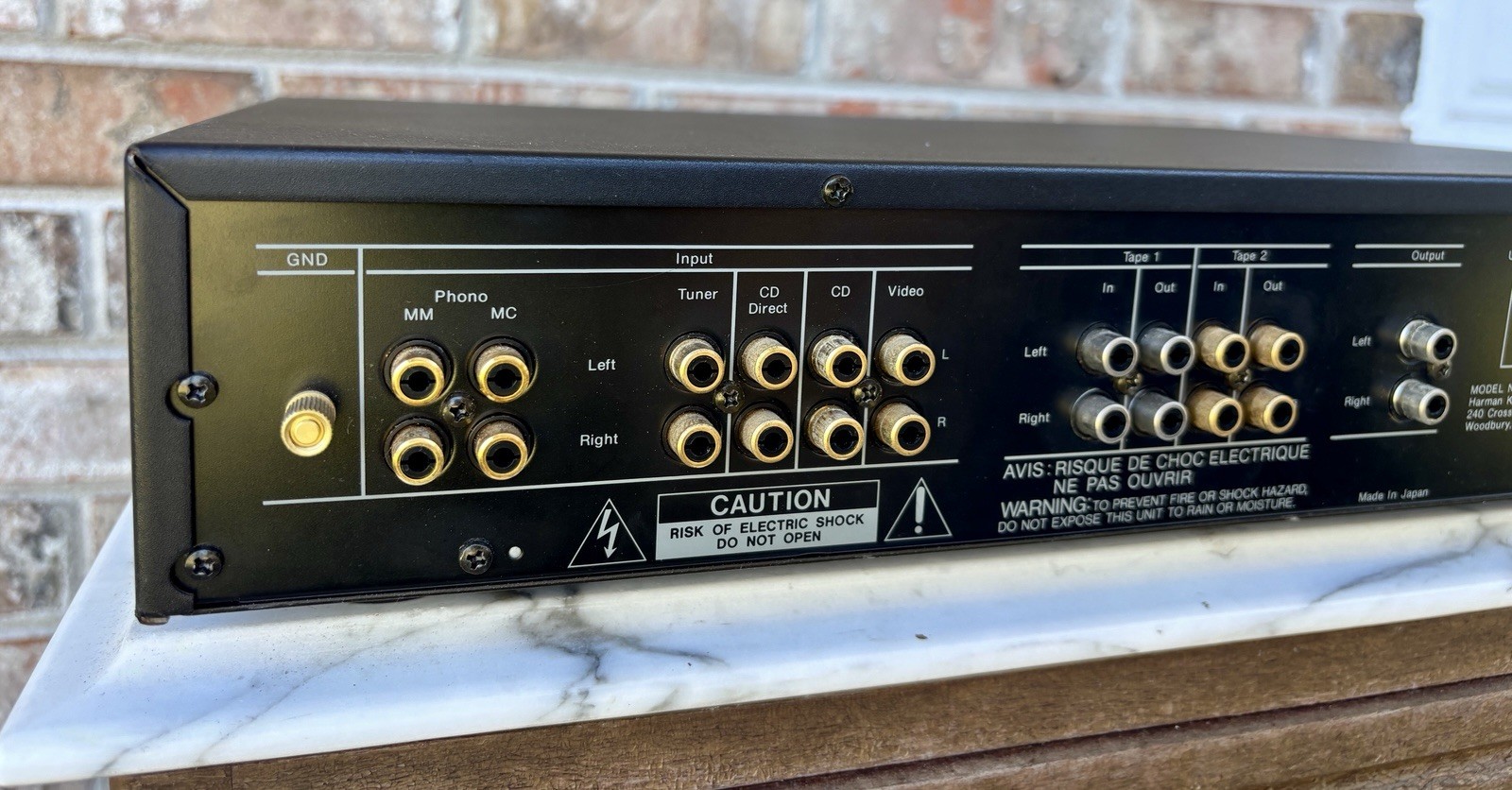 Harman Kardon Stereo Preamplifier Citation Twenty-One (21) Parts/Repair