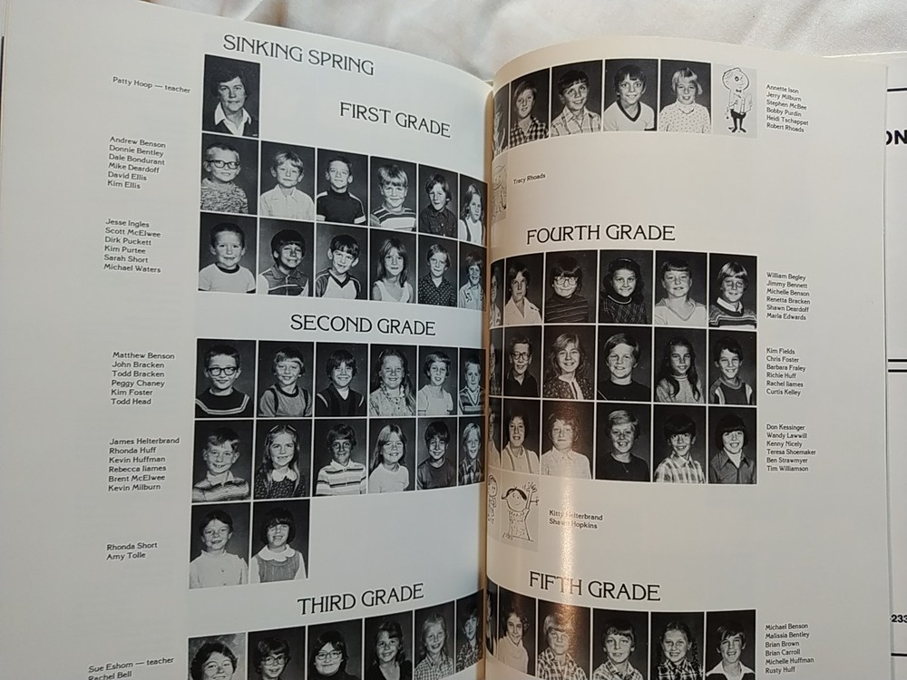1982 YEARBOOK PEEPLES HIGH SCHOOL "CHIEFTAIN" PEEPLES OHIO HISTORY