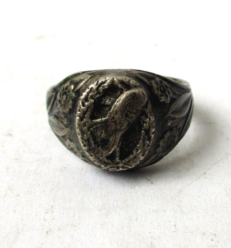 German Ring Silver WW2 Observation Balloon Kursk