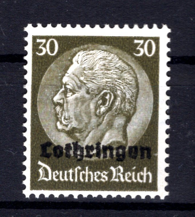 Lorraine 11I Variety MNH Mint (BA3544