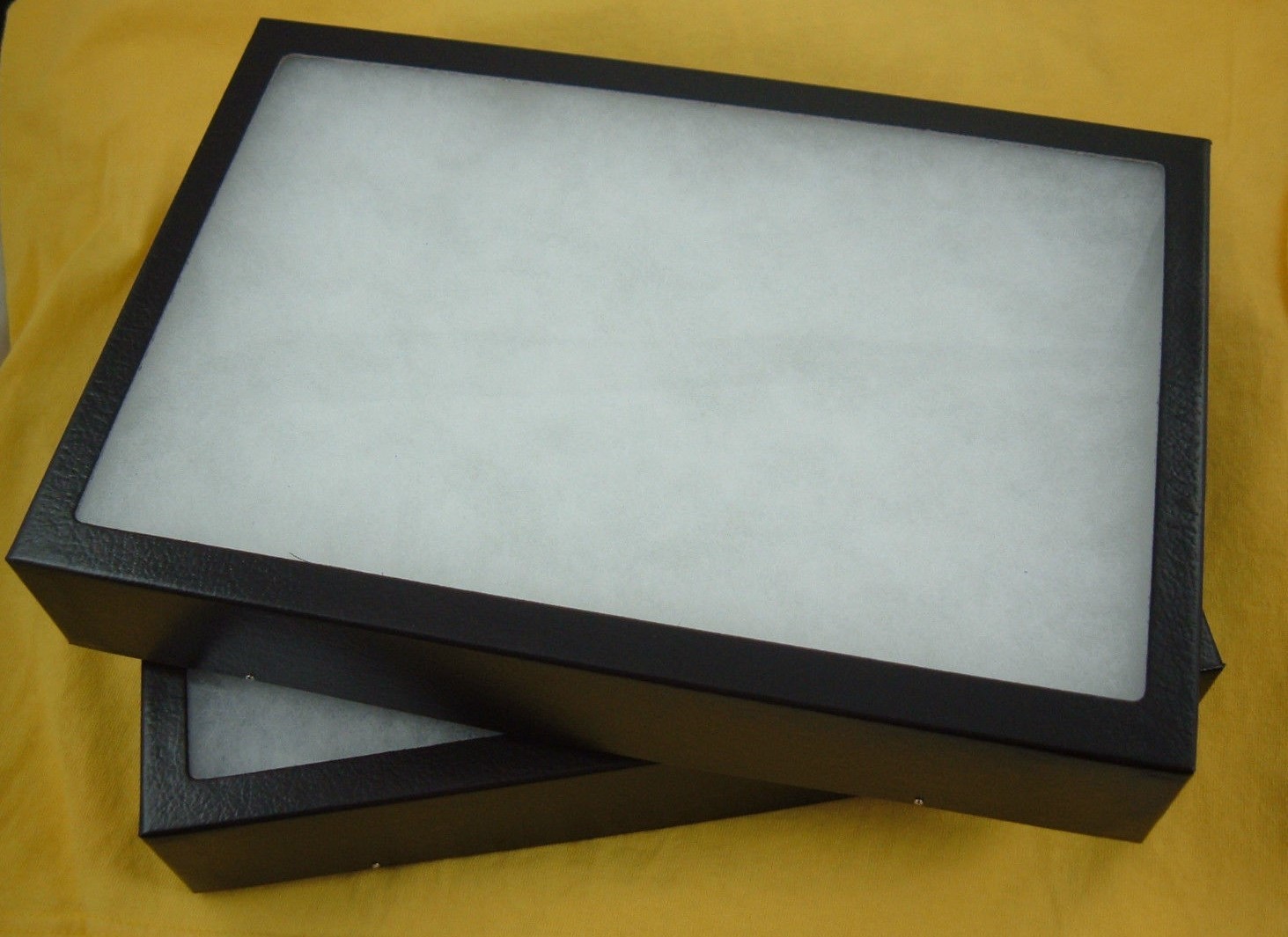 Five, jewelry display case Riker Mount display collectors frame 12 X 16 X 2 in.