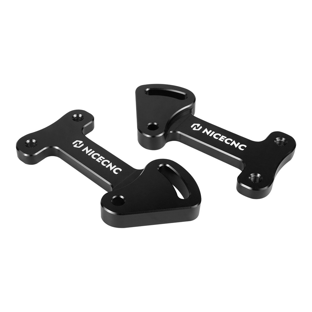 3.25" Windshield Windscreen Bracket Risers Adjustable for Kawasaki KLR650 22-25