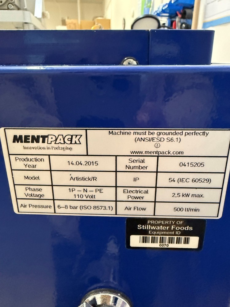 Ment Pack Artstick/R Single Lane Granule Stick Pack Machine- Working