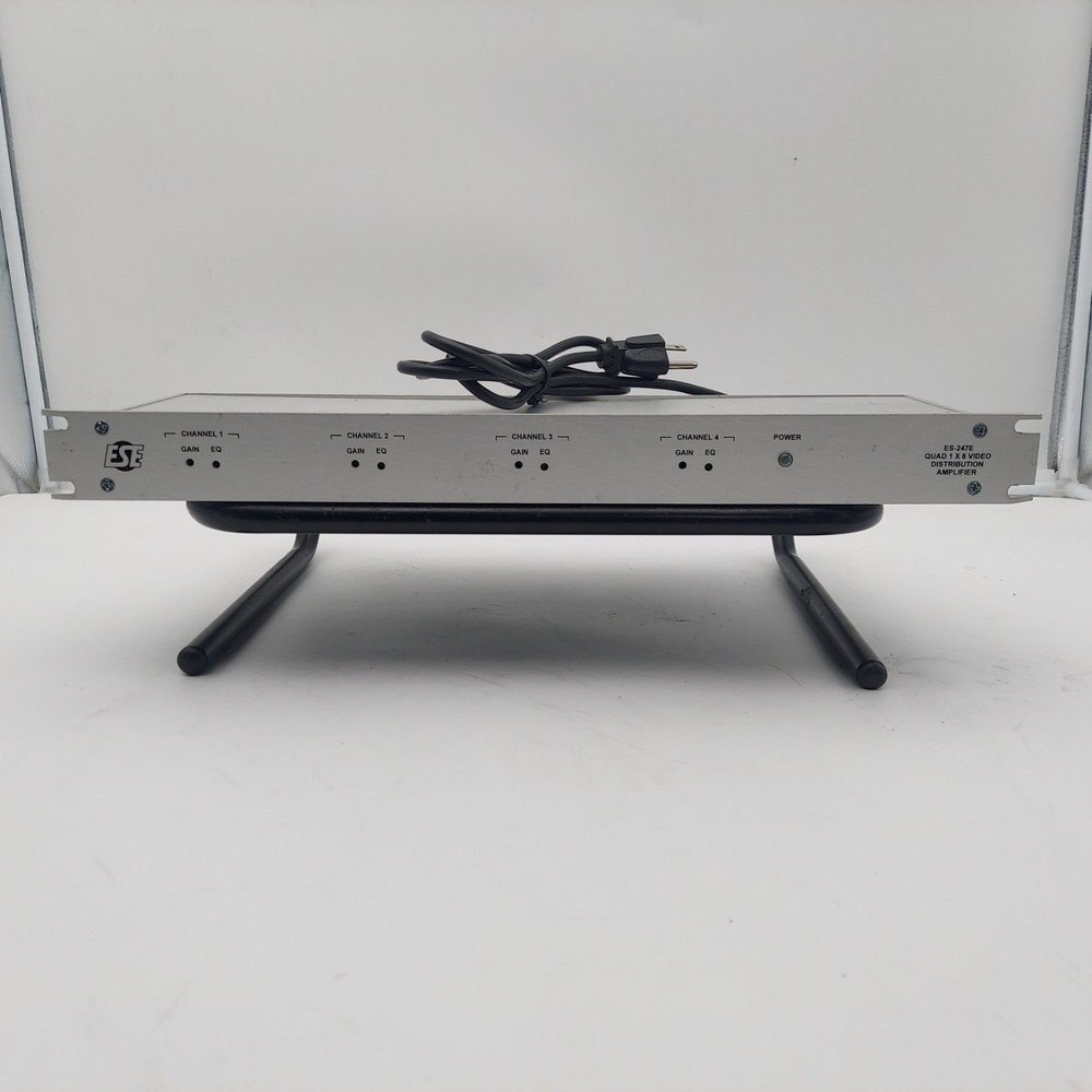 ESE ES-247E Quad 1X6 Video Distribution Amplifier Rack Mountable