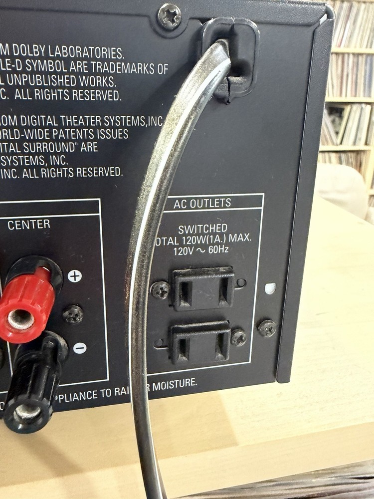 Denon AVR-1601 Precision Surround Sound Receiver With Remote Control Bundle