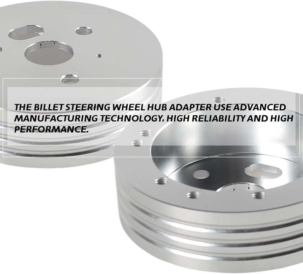 5 & 6 Hole Billet Steering Wheel Hub Adapter