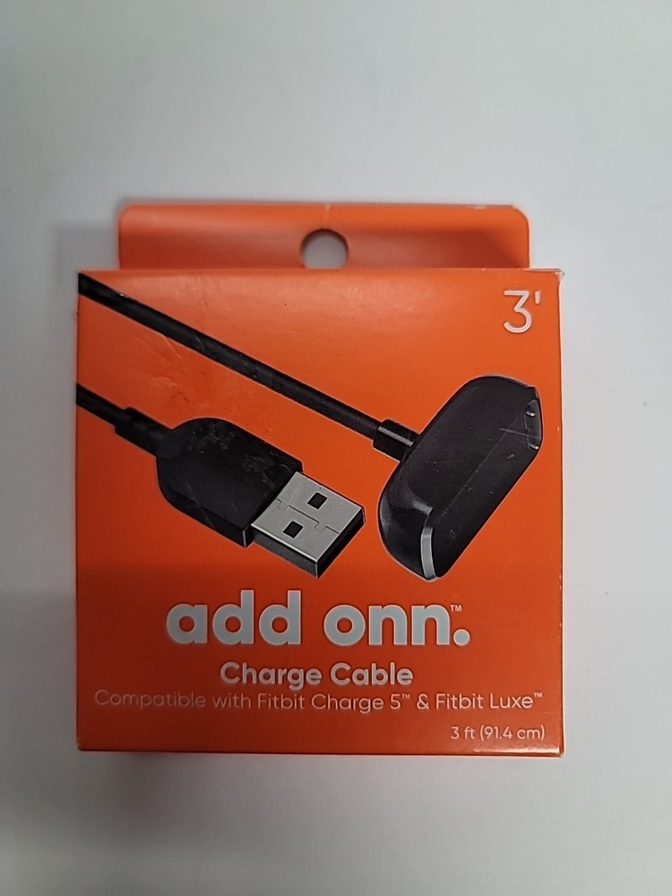 ONN Charging Cable Compatible With Fitbit Charge 5 & Fitbit Luxe