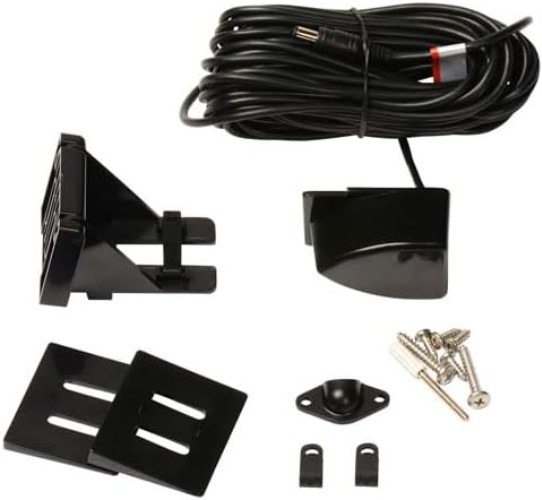 Boat Mount Depth Finder with No Glare LCD Display & Advanced Warning System