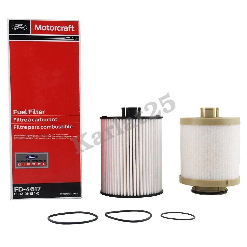Motorcraft FD4617 Fuel Filter Kit for Ford F350 F450 Super Duty 6.4