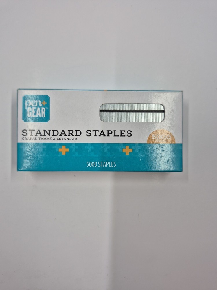 Pen + Gear Standard Staples 5000 Count per Box