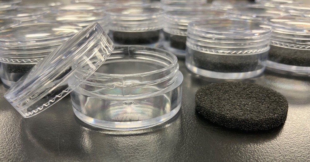 10PC Round Clear Plastic Storage Containers With Screw-On Lid Small & Tall