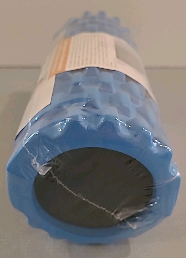 321 Strong Recovery Foam Roller – Medium Density – 12” Aqua Blue