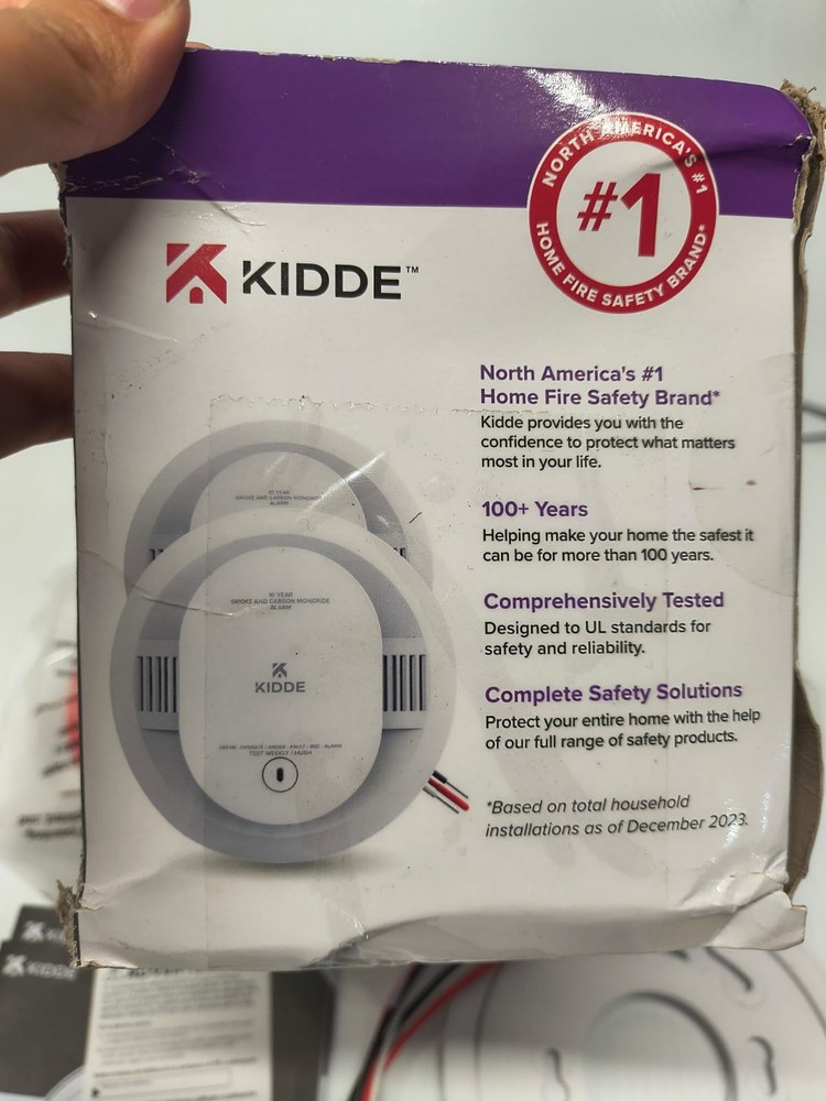 Kidde Smoke + Carbon Monoxide Multi-Pack 2 OPEN BOX FREE SHIPPING