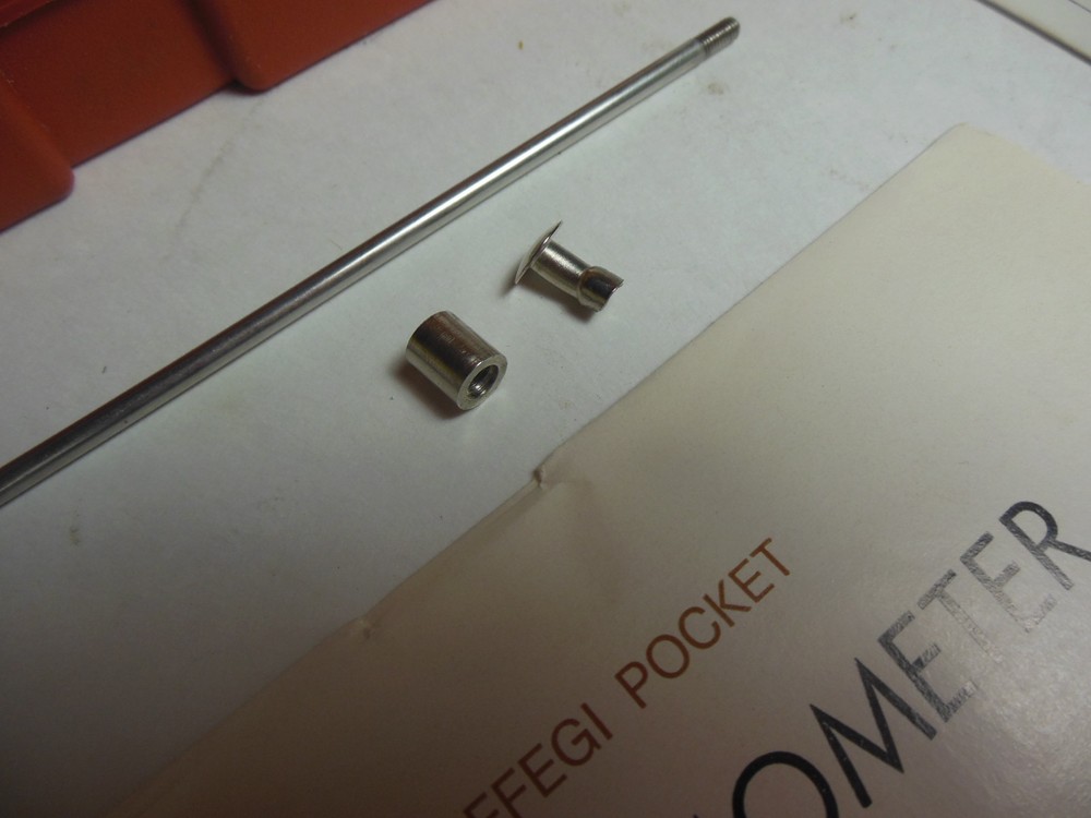 EFFEGI DT 117 DYNAMOMETER Pocket Dial PUSH-PULL Force Gauge 200 GRAM w/ Case