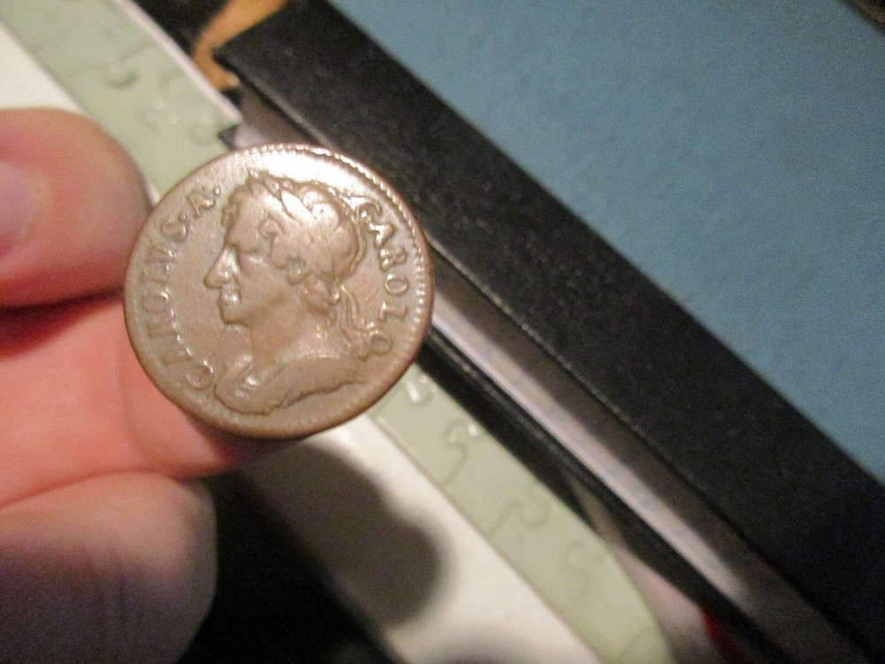Britain - 1674 Farthing - King Charles II
