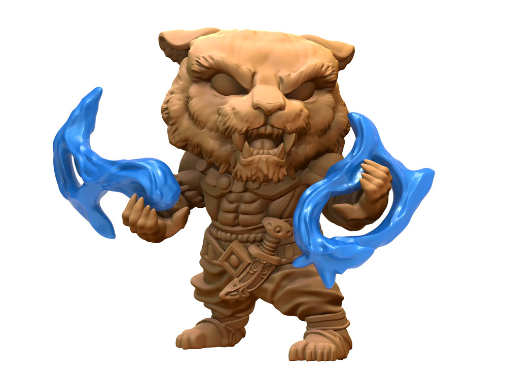 Capsule Chibi - Evil Tiger Mage