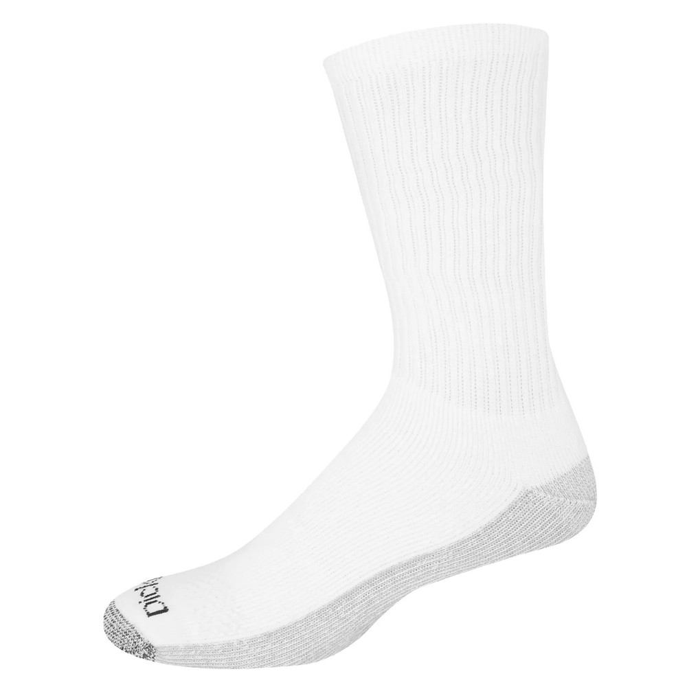 Dickies Men's Dri-tech Moisture Control Crew Socks 6 pack Shoe Size