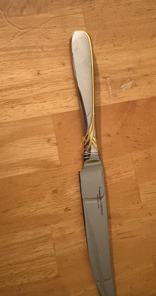 Yamazaki Affair Gold Stainless flatware