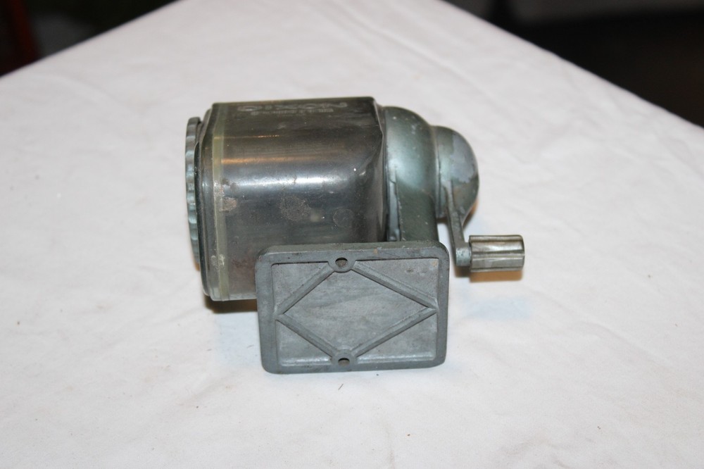 Vintage Dixon Pointer Pencil Sharpener No 15 Translucent Hopper USA